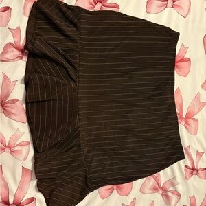 Perseption Chocolate Brown Skirt